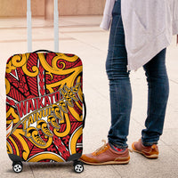 Aotearoa Waikato Tainui Luggage Cover Maori Tribal Pattern Koru Motif