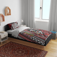 Maori Language Week Bedding Set Ake Ake Ake Tribal Patterns