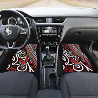 Personalised Maori Language Week Car Mats Ake Ake Ake Tribal Patterns