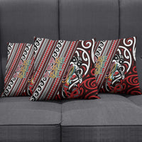 Maori Language Week Pillow Cover Ake Ake Ake Tribal Patterns