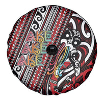 Maori Language Week Spare Tire Cover Ake Ake Ake Tribal Patterns