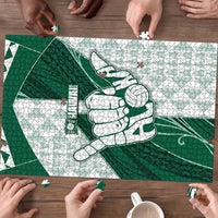 Hawaii Volleyball Puzzle Shaka Aloha Hand DT05 - Polynesian Pride