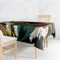 Piko Hawaiian Tablecloth Gradient Spiral Plumeria Tribal Patterns