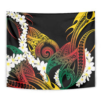 Piko Hawaiian Tapestry Gradient Spiral Plumeria Tribal Patterns
