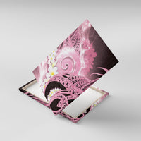 Piko Hawaiian Canvas Wall Art Pink Galaxy Spiral Plumeria Tribal Patterns
