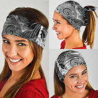 Piko Hawaiian Neck Gaiter Monochrome Galaxy Spiral Plumeria Tribal Patterns