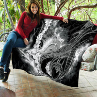 Piko Hawaiian Quilt Monochrome Galaxy Spiral Plumeria Tribal Patterns