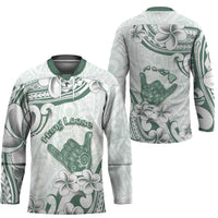 Aloha Hawaii Shaka Hockey Jersey Hang Loose Mint Version DT05 - Polynesian Pride