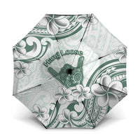 Aloha Hawaii Shaka Umbrella Hang Loose Mint Version - Polynesian Pride