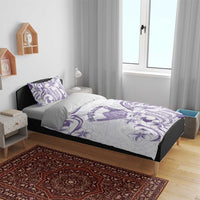 Aloha Hawaii Shaka Bedding Set Hang Loose Purple Version - Polynesian Pride