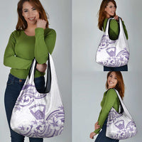 Aloha Hawaii Shaka Grocery Bag Hang Loose Purple Version - Polynesian Pride