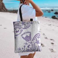 Aloha Hawaii Shaka Tote Bag Hang Loose Purple Version - Polynesian Pride