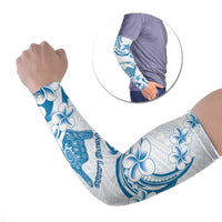 Aloha Hawaii Shaka Arm Sleeves Hang Loose Blue Version - Polynesian Pride