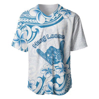 Aloha Hawaii Shaka Baseball Jersey Hang Loose Blue Version - Polynesian Pride