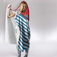 West Papua Morning Star Hooded Blanket One People One Soul - Polynesian Pride