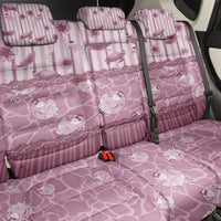 Hawaii Christmas In July Back Car Seat Cover Dusty Pink Mele Kalikimaka Sea Animals DT05 - Polynesian Pride
