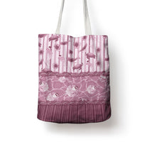 Hawaii Christmas In July Tote Bag Dusty Pink Mele Kalikimaka Sea Animals DT05 - Polynesian Pride