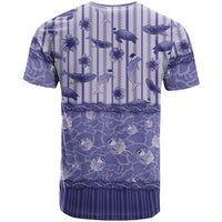 Hawaii Christmas In July T Shirt Amethyst Purple Mele Kalikimaka Sea Animals DT05 - Polynesian Pride