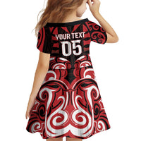 Custom Aotearoa Ngapuhi Family Matching Off Shoulder Maxi Dress and Hawaiian Shirt Maori Pattern New Zealand - Polynesian Pride