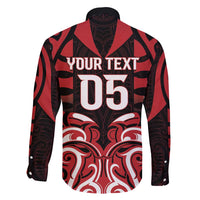 Custom Aotearoa Ngapuhi Family Matching Off Shoulder Short Dress and Hawaiian Shirt Maori Pattern New Zealand - Polynesian Pride