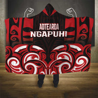 Aotearoa Ngapuhi Hooded Blanket Maori Pattern New Zealand DT05 - Polynesian Pride