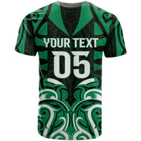 Custom Aotearoa Ngai Tahu T Shirt Maori Pattern New Zealand - Polynesian Pride