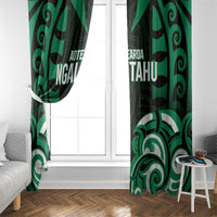 Aotearoa Ngai Tahu Window Curtain Maori Pattern New Zealand DT05 - Polynesian Pride