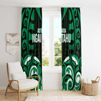 Aotearoa Ngai Tahu Window Curtain Maori Pattern New Zealand DT05 - Polynesian Pride
