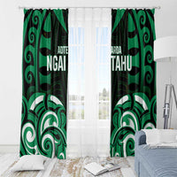 Aotearoa Ngai Tahu Window Curtain Maori Pattern New Zealand DT05 - Polynesian Pride