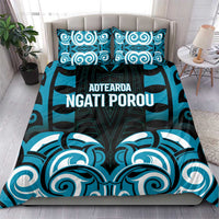 Aotearoa Ngati Porou Bedding Set Maori Pattern New Zealand - Polynesian Pride