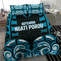 Aotearoa Ngati Porou Bedding Set Maori Pattern New Zealand - Polynesian Pride