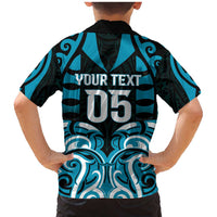 Custom Aotearoa Ngati Porou Family Matching Mermaid Dress and Hawaiian Shirt Maori Pattern New Zealand - Polynesian Pride