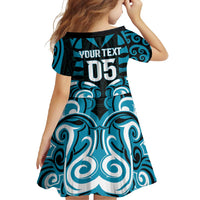 Custom Aotearoa Ngati Porou Family Matching Off Shoulder Maxi Dress and Hawaiian Shirt Maori Pattern New Zealand - Polynesian Pride