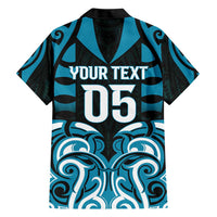 Custom Aotearoa Ngati Porou Family Matching Short Sleeve Bodycon Dress and Hawaiian Shirt Maori Pattern New Zealand - Polynesian Pride