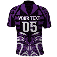 Custom Aotearoa Rangitane Polo Shirt Maori Pattern New Zealand - Polynesian Pride