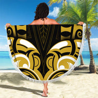 Aotearoa Taranaki Beach Blanket Maori Pattern New Zealand - Polynesian Pride