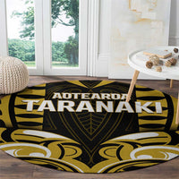 Aotearoa Taranaki Round Carpet Maori Pattern New Zealand DT05 - Polynesian Pride