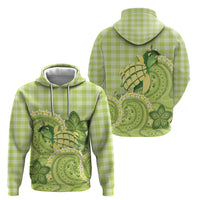 Hawaii Palaka Hoodie Cute Green Mango Turtle On The Waves