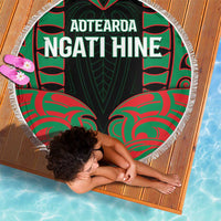 Aotearoa Ngati Hine Beach Blanket Maori Pattern New Zealand - Polynesian Pride