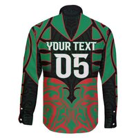 Custom Aotearoa Ngati Hine Family Matching Short Sleeve Bodycon Dress and Hawaiian Shirt Maori Pattern New Zealand - Polynesian Pride