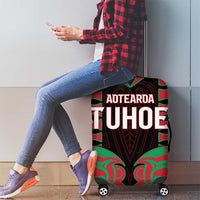 Aotearoa Tuhoe Luggage Cover Maori Pattern New Zealand - Polynesian Pride