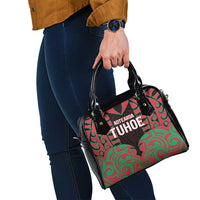 Aotearoa Tuhoe Shoulder Handbag Maori Pattern New Zealand DT05 - Polynesian Pride