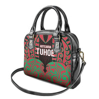 Aotearoa Tuhoe Shoulder Handbag Maori Pattern New Zealand DT05 - Polynesian Pride