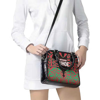 Aotearoa Tuhoe Shoulder Handbag Maori Pattern New Zealand DT05 - Polynesian Pride