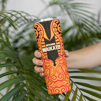 Custom Aotearoa Waikato Skinny Tumbler Maori Pattern New Zealand DT05 - Polynesian Pride