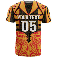 Custom Aotearoa Waikato T Shirt Maori Pattern New Zealand DT05 - Polynesian Pride