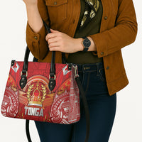 Tonga King's Birthday Leather Bag Gold Royal Crown Tribal Patterns