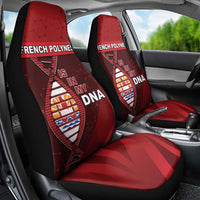 French Polynesia Is In My DNA Car Seat Cover - Polynesian Pride