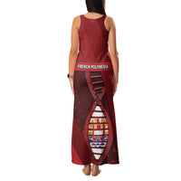 French Polynesia Is In My DNA Family Matching Tank Maxi Dress and Hawaiian Shirt DT05 - Polynesian Pride