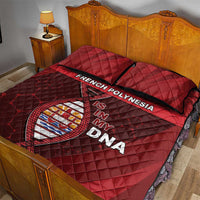French Polynesia Is In My DNA Quilt Bed Set - Polynesian Pride